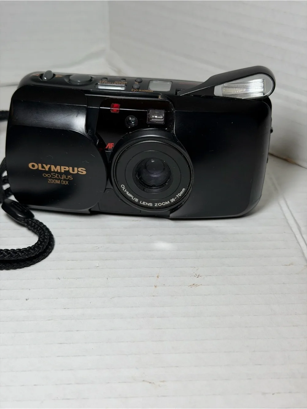 Olympus Infinity Stylus Zoom DLX 35MM Film Camera 35-70mm Zoom W/ Case REPAIR